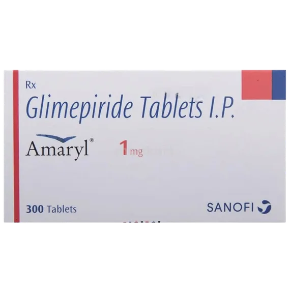 amaryl 1mg tablet 30's